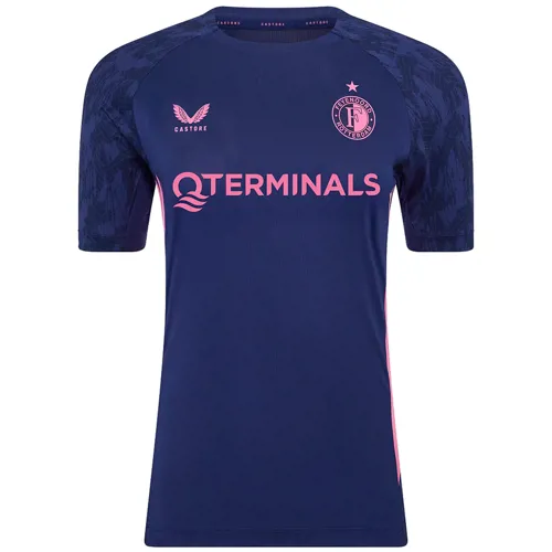 Feyenoord coach dames trainingsshirt 2025-2026 - Navy/Roze