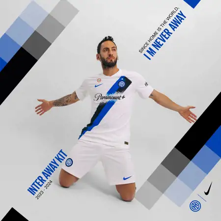 Inter Milan uitshirt 2023-2024