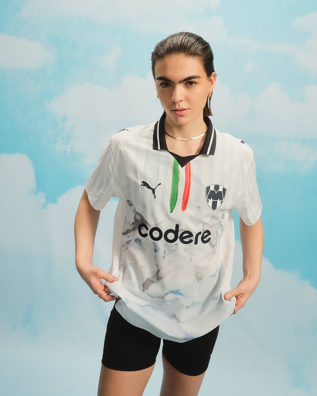 CF Monterrey WK 2025 voetbalshirt geïnspireerd door Mexicaanse bergen