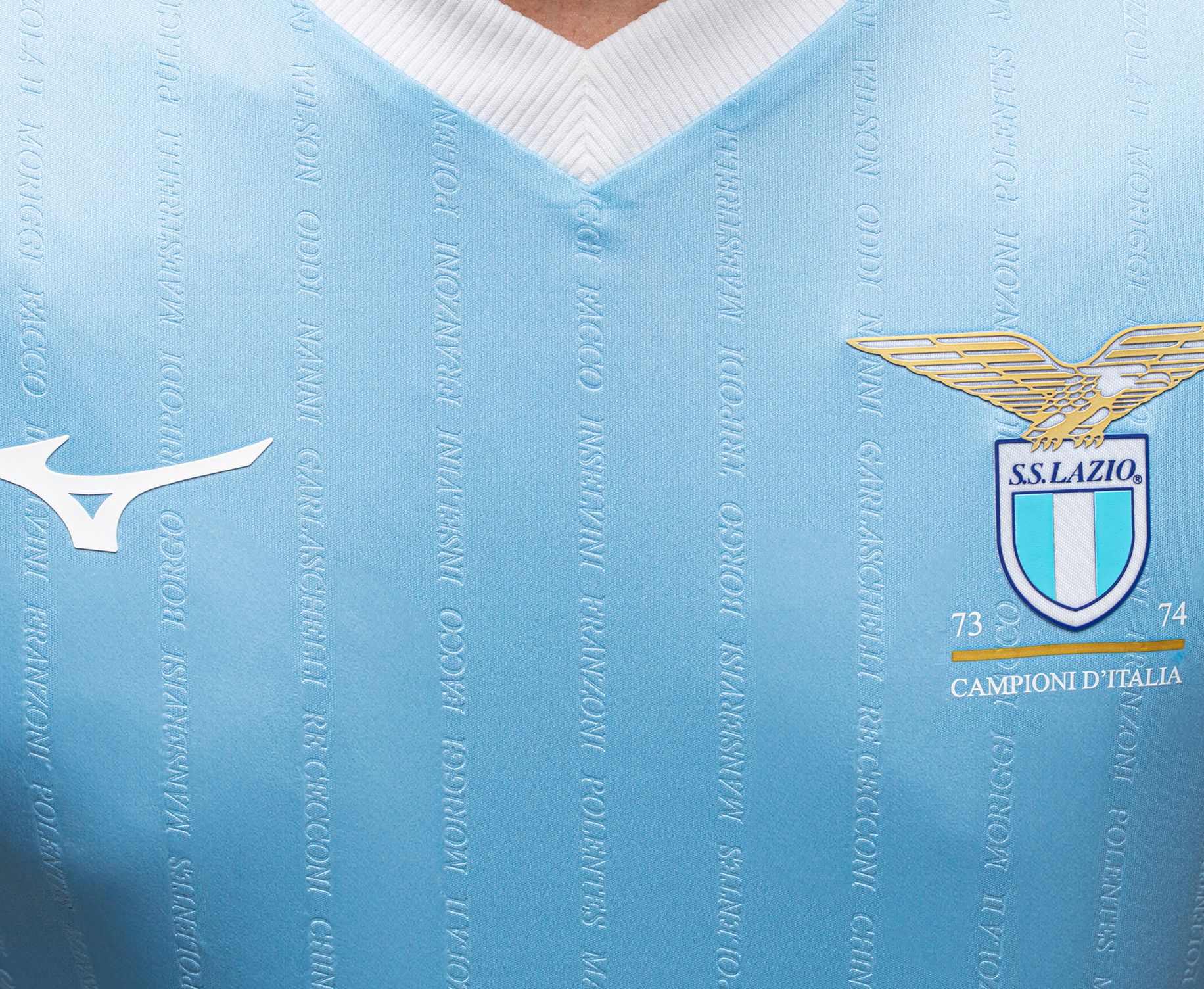 Lazio Roma Voetbalshirt 50 Jaar Scudetto B