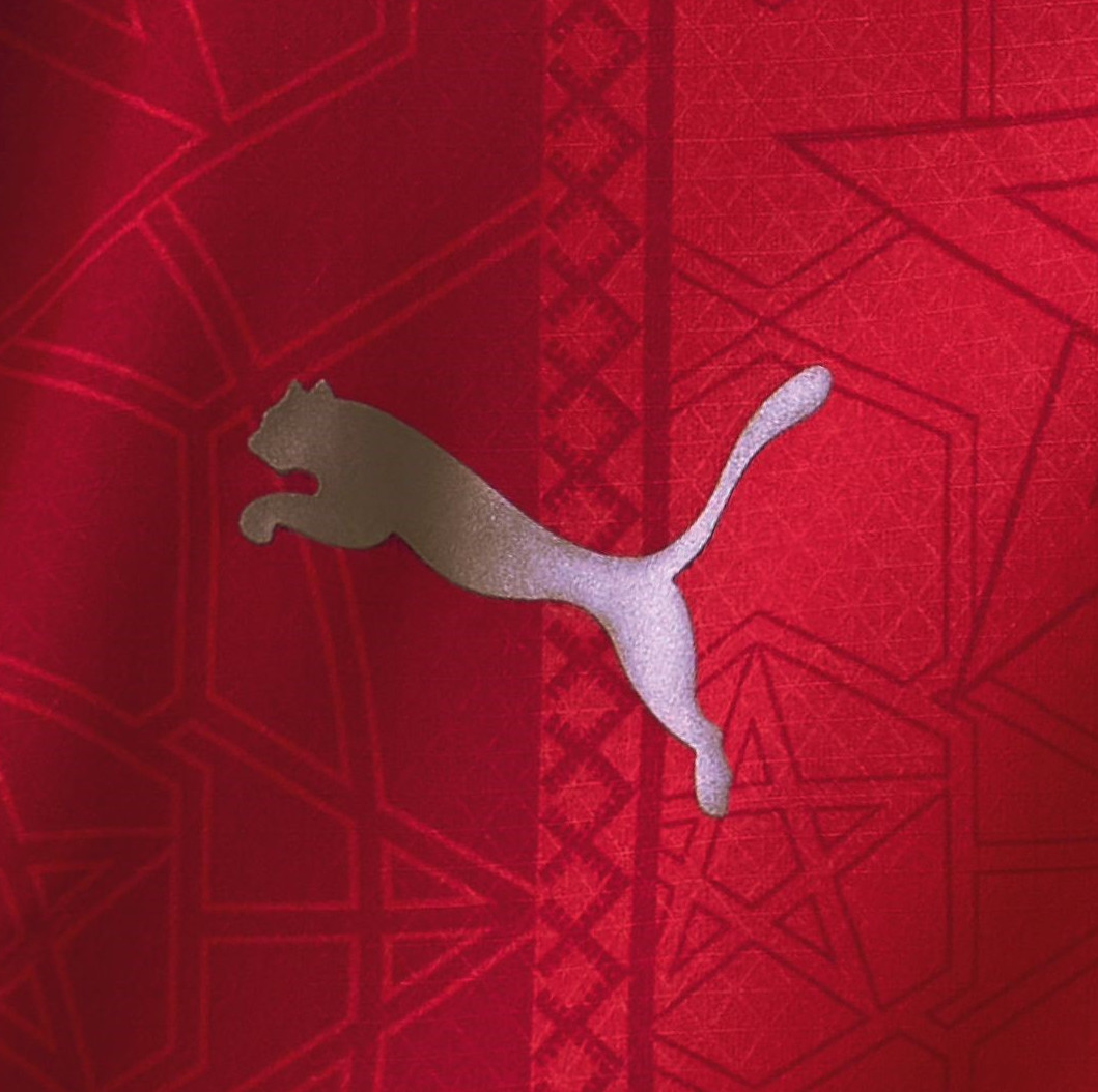 Marokko thuisshirt 2025 geïnspireerd door zellige tegels