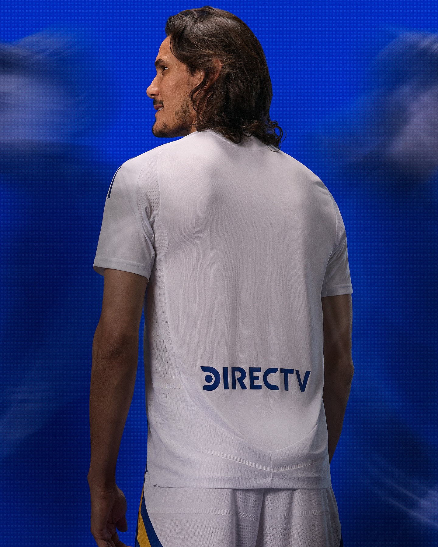 Boca Juniors uitshirt 2024-2025 wit met details in clubkleuren