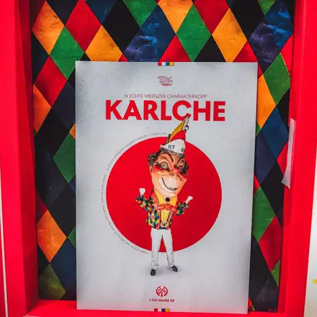 FSV Mainz carnaval voetbalshirt 2024-2025 geïnspireerd door Schwellkop Karlchen
