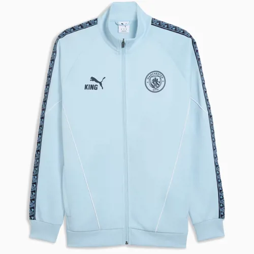 Manchester City Puma King anthem trainingsjack 2025-2026 - Lichtblauw
