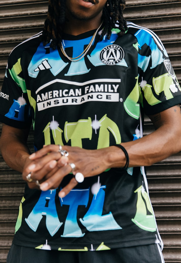 Atlanta United 3e voetbalshirt 2023-2024 eerbetoon aan jaren '90!
