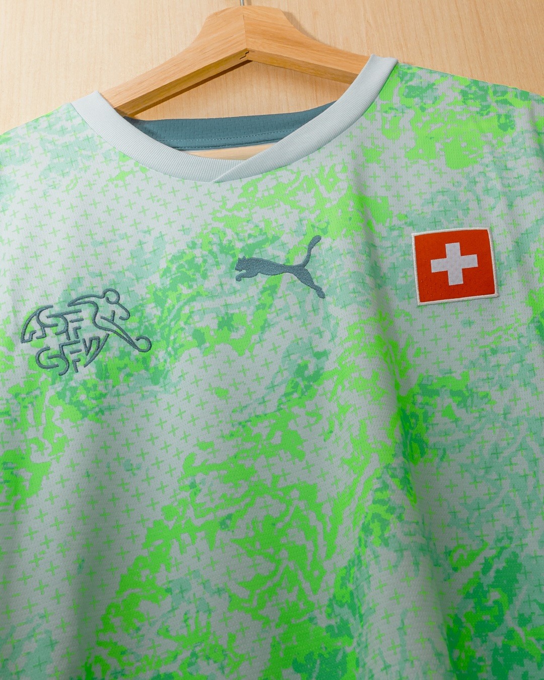 Zwitserland uitshirt WK 2026 fel groen! 