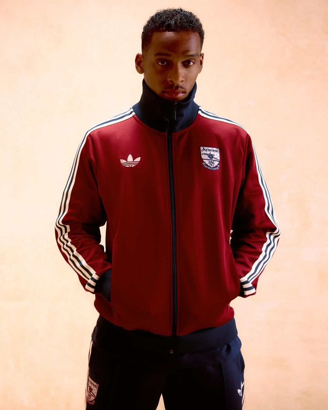 adidas Originals Arsenal collectie geïnspireerd door adiColor template met jaren '90 vibes