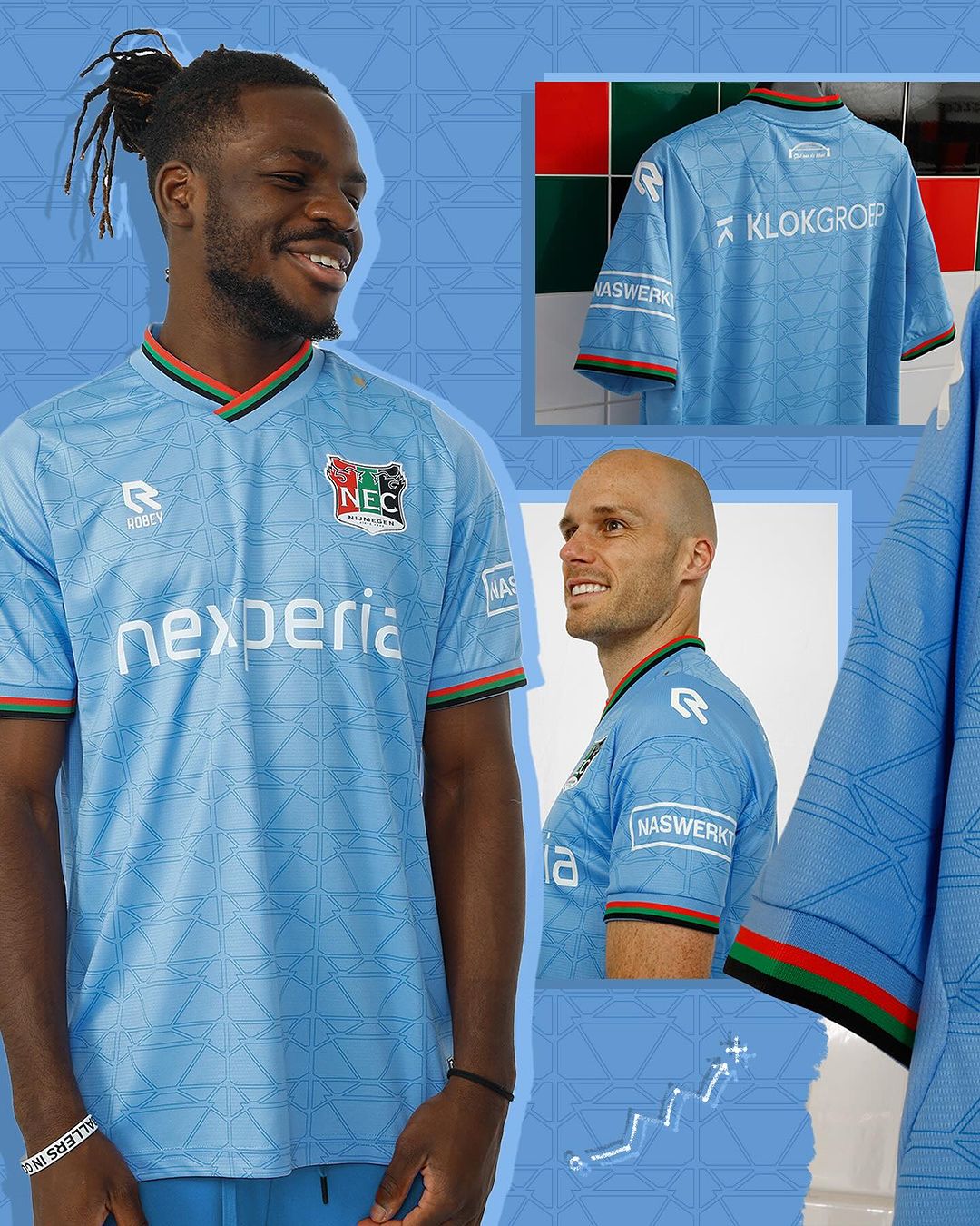 Dit zijn de NEC Nijmegen voetbalshirts 2024-2025