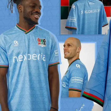 Dit zijn de NEC Nijmegen voetbalshirts 2024-2025