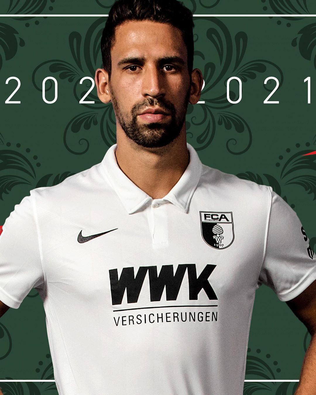 FC Augsburg thuisshirt 2020-2021