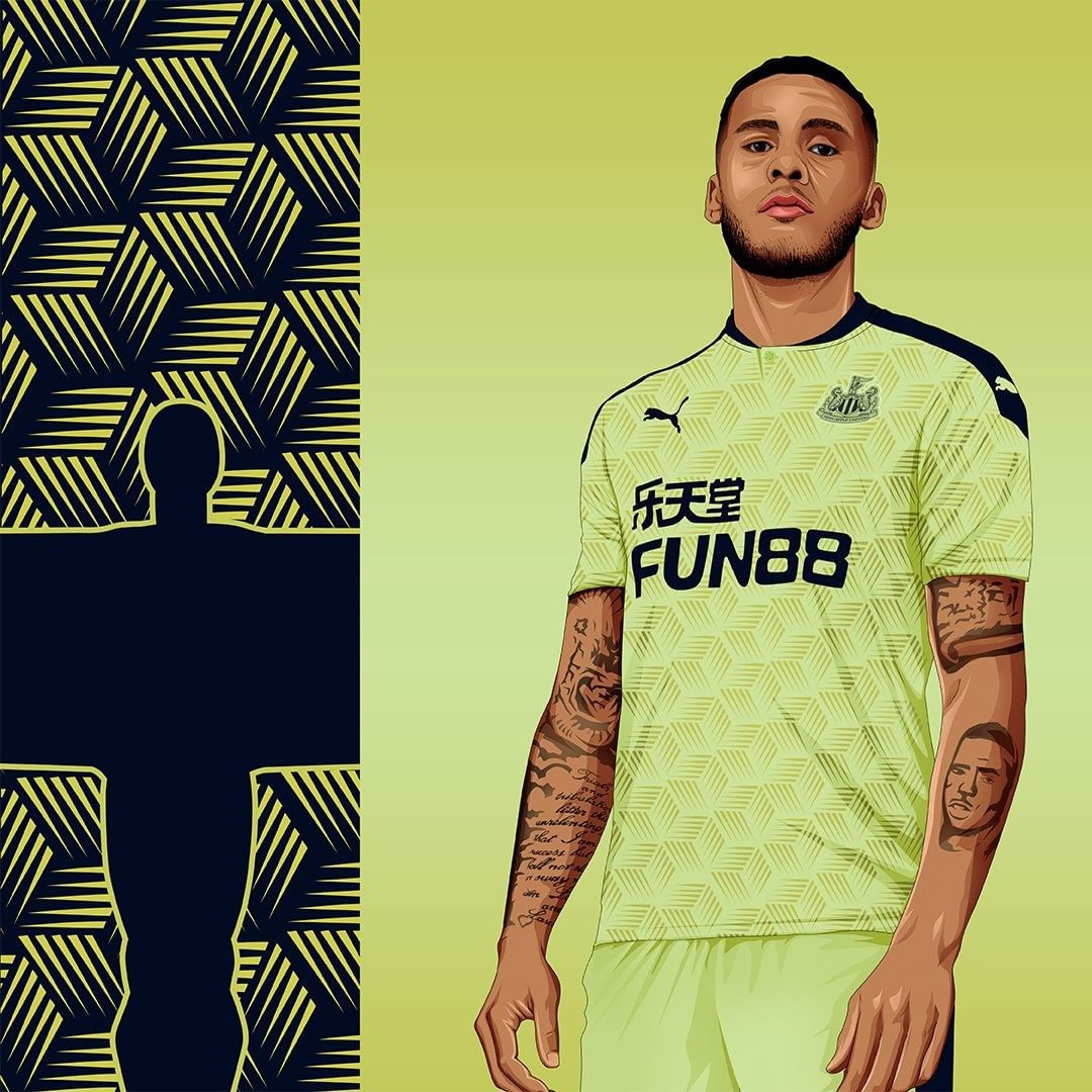 Newcastle United uitshirt 2020-2021