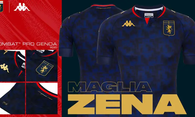 Genoa 3e voetbalshirt 2020-2021