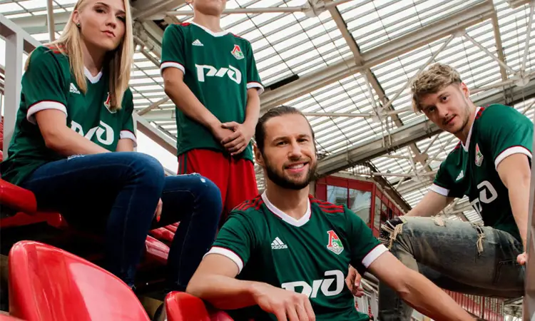 Lokomotiv Moskou voetbalshirts 2020-2021
