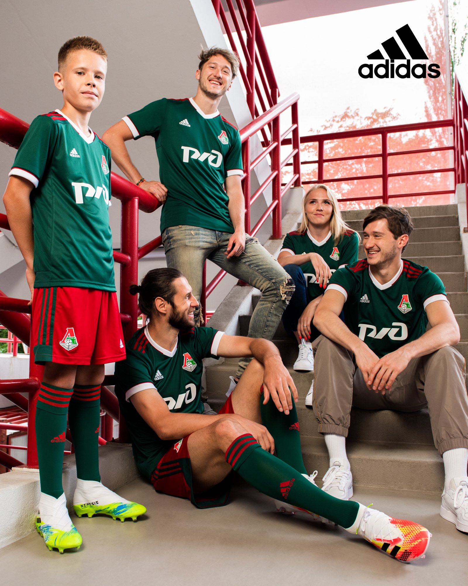 Lokomotiv Moskou thuisshirt 2020-2021