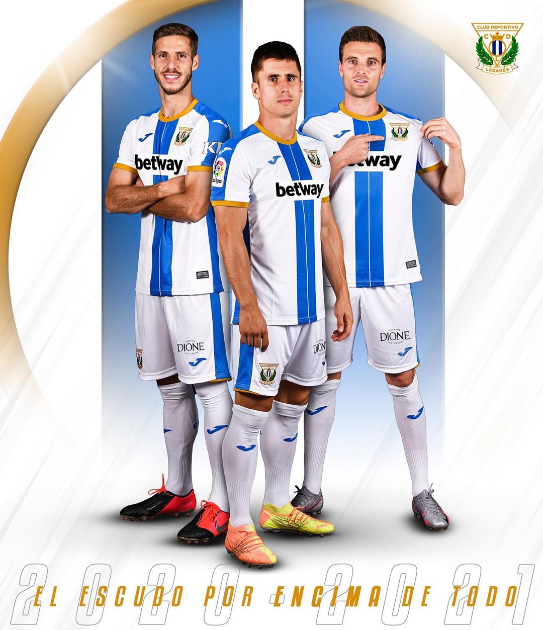 Leganes thuisshirt 2020-2021