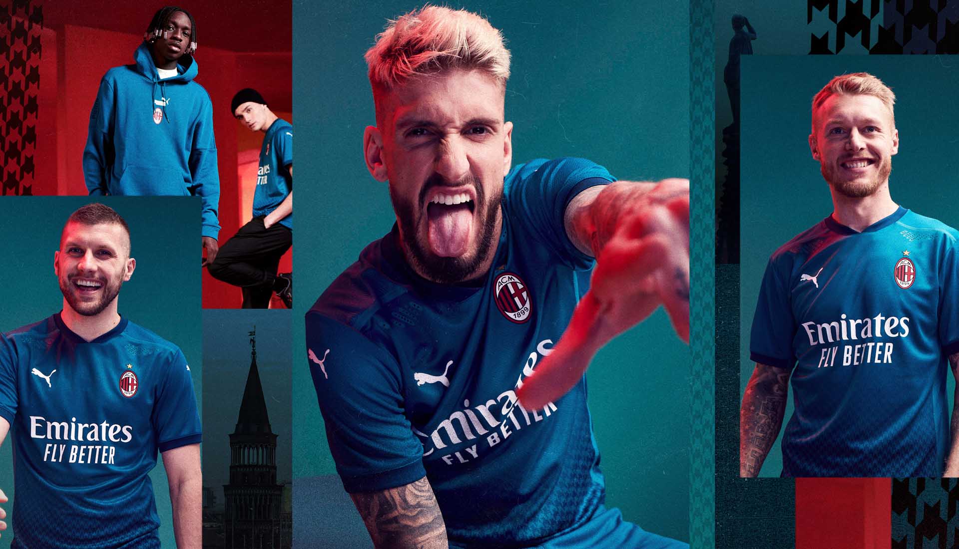 AC Milan derde wedstrijdshirt 2020-2021 - Voetbalshirts.com