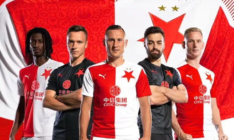 Slavia Praag voetbalshirts 2020-2021