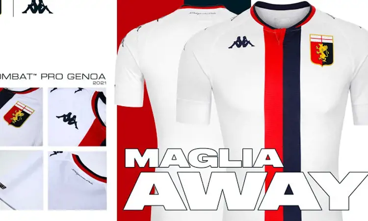 Genoa uitshirt 2020-2021