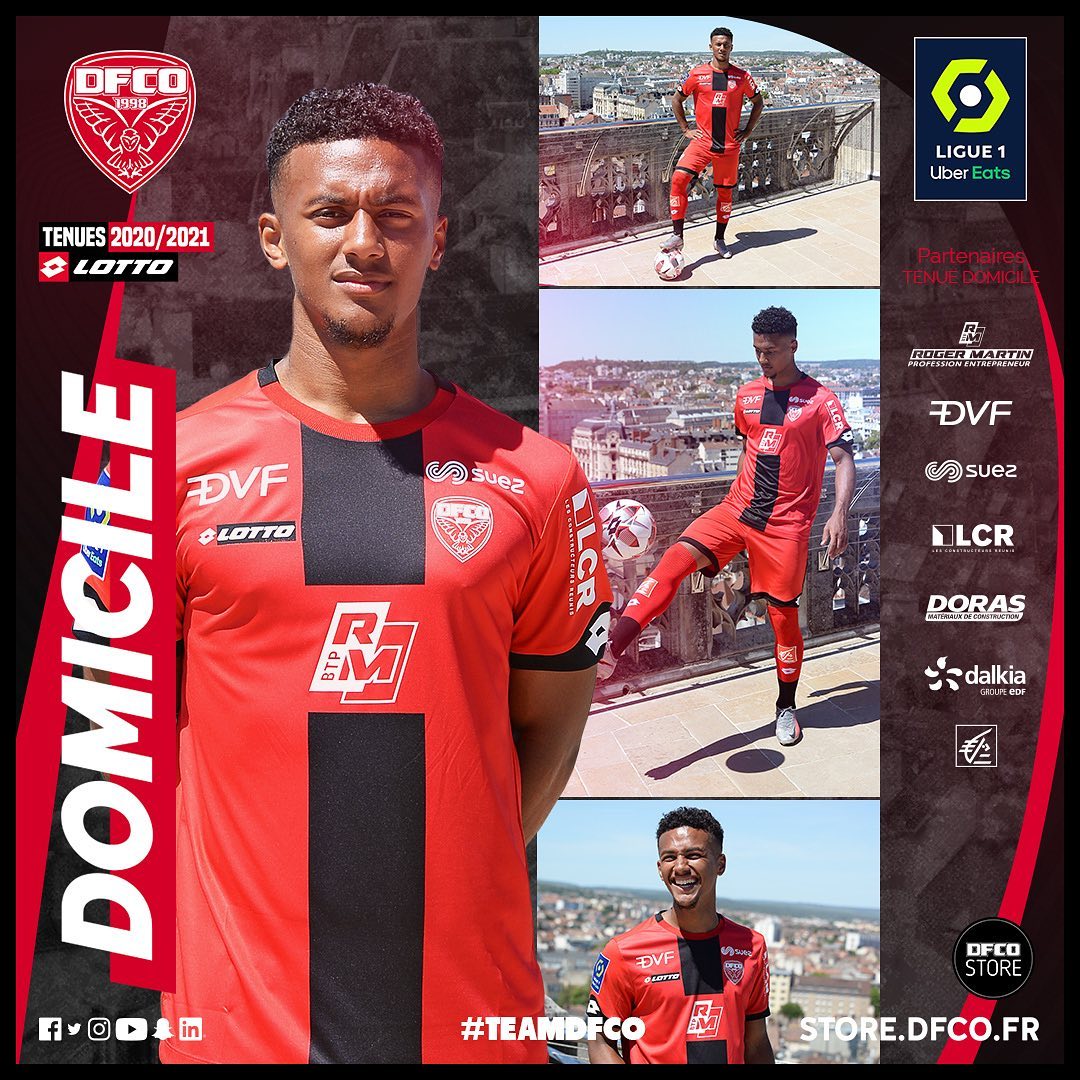 Dijon thuisshirt 2020-2021