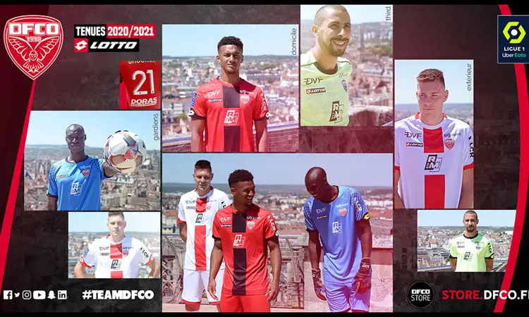 Dijon FCO voetbalshirts 2020-2021