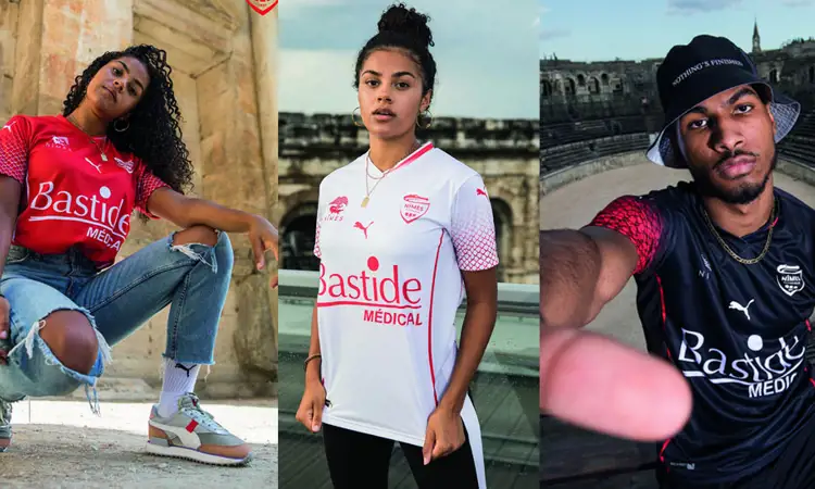 Nîmes Olympique voetbalshirts 2020-2021