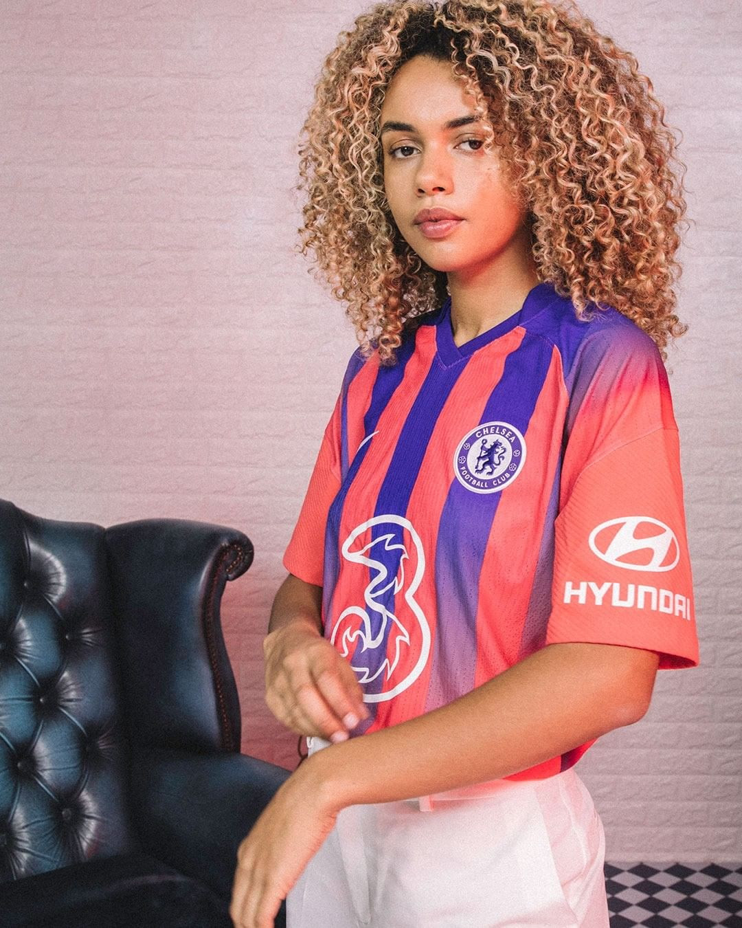 Roze Chelsea uitshirt 2020-2021