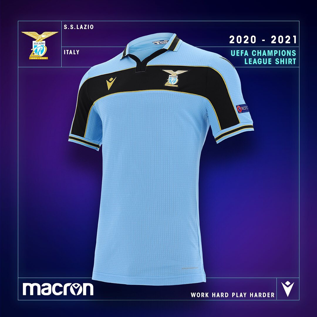 SS Lazio Champions League uitshirt 2020-2021