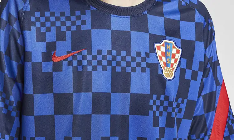 Kroatië warming-up shirt 2020-2021
