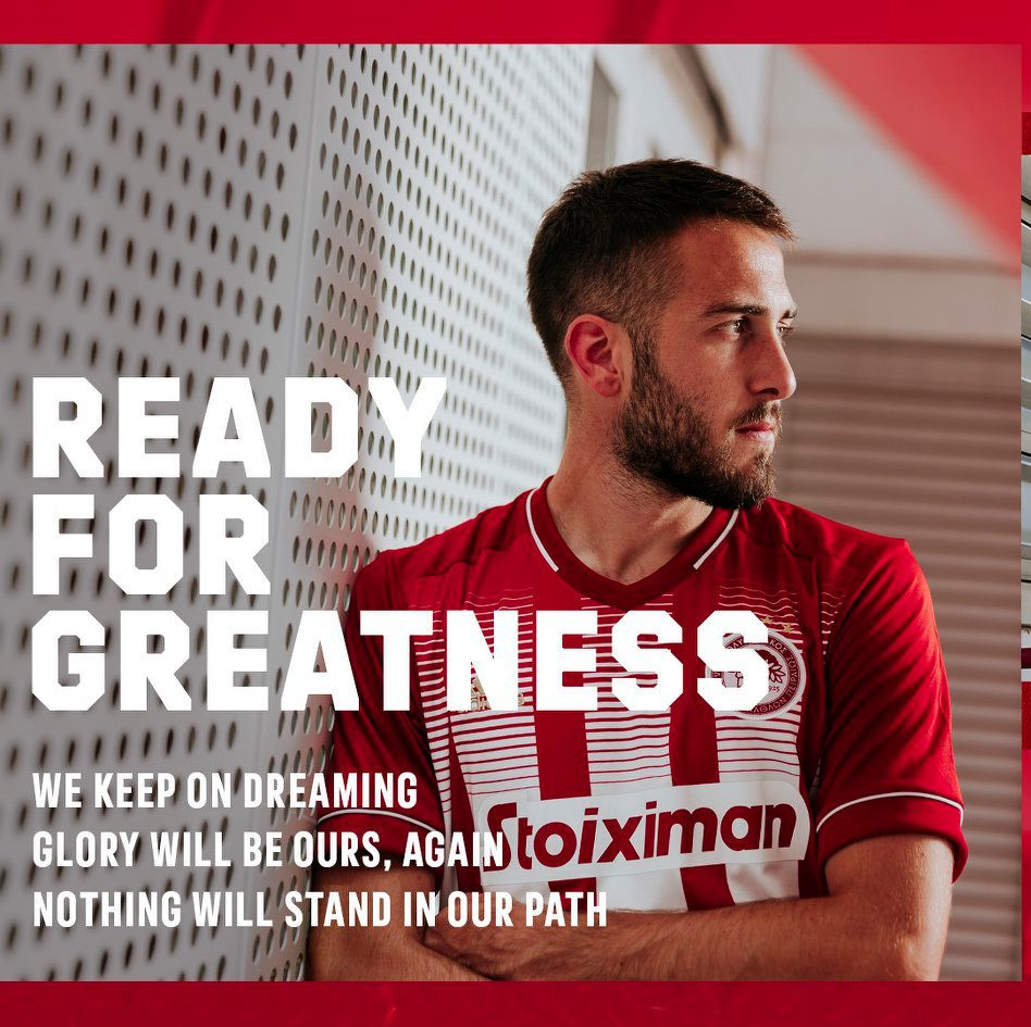 Olympiakos thuisshirt 2020-2021