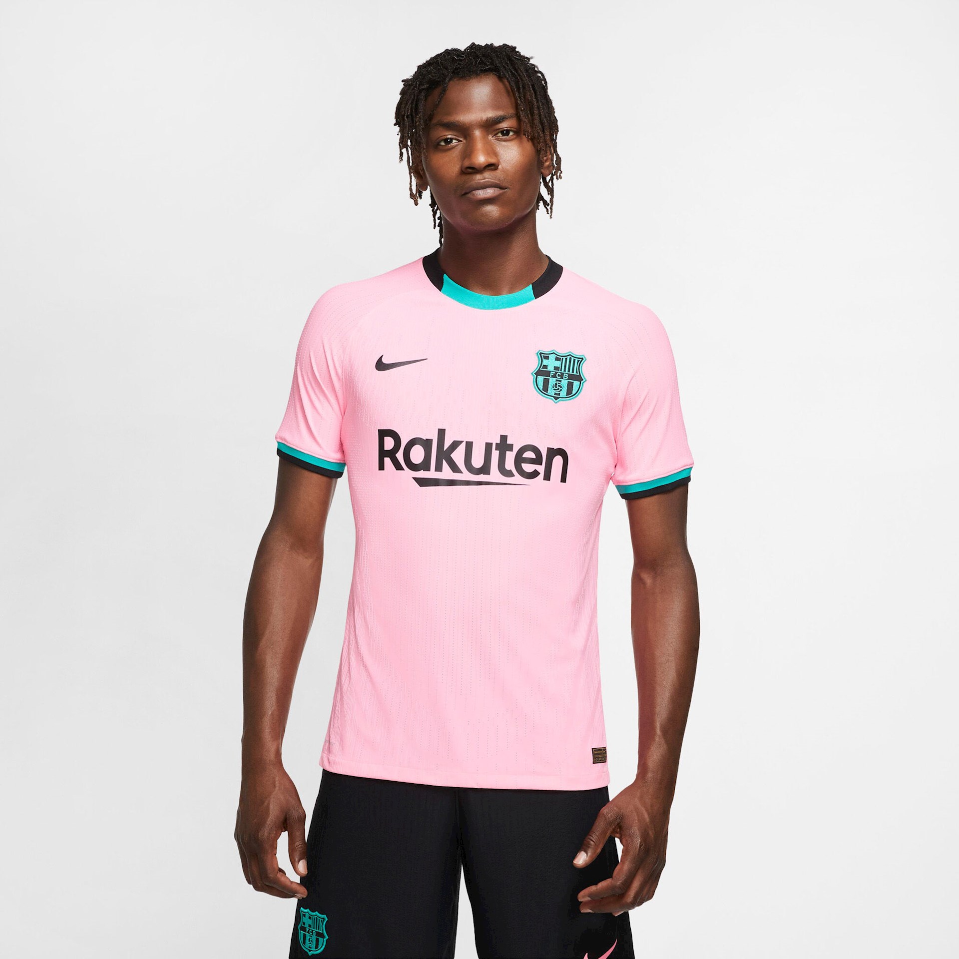 Roze Barcelona voetbalshirt 2020-2021