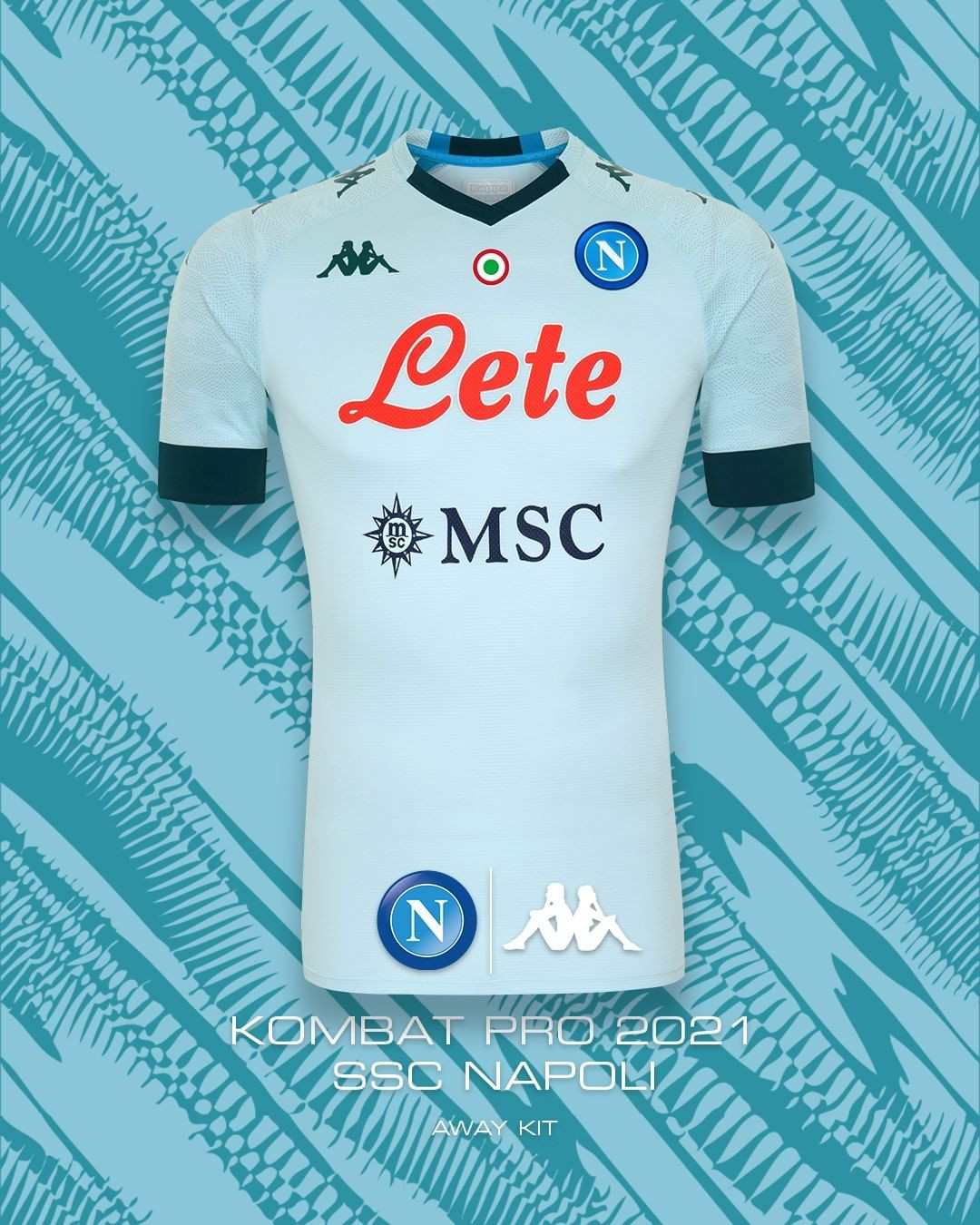 SSC Napoli en 3e shirt - Voetbalshirts.com