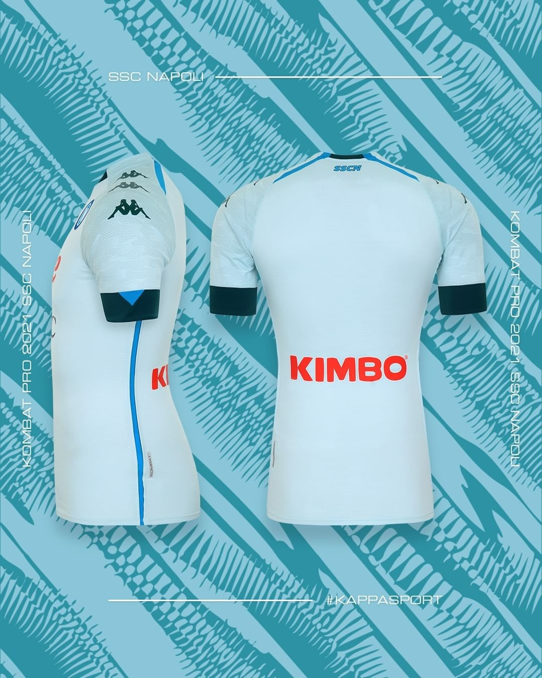 Napoli uitshirt detail 2020-2021