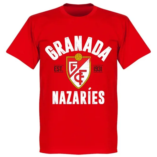Granada T-Shirt Est. 1931 - Rood 
