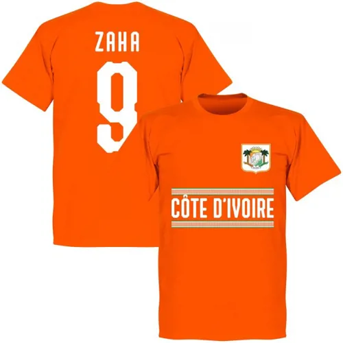 Ivoorkust Zaha Team T-Shirt - Oranje
