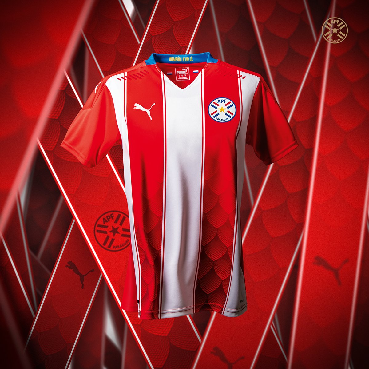 Paraguay thuisshirt 2020-2021