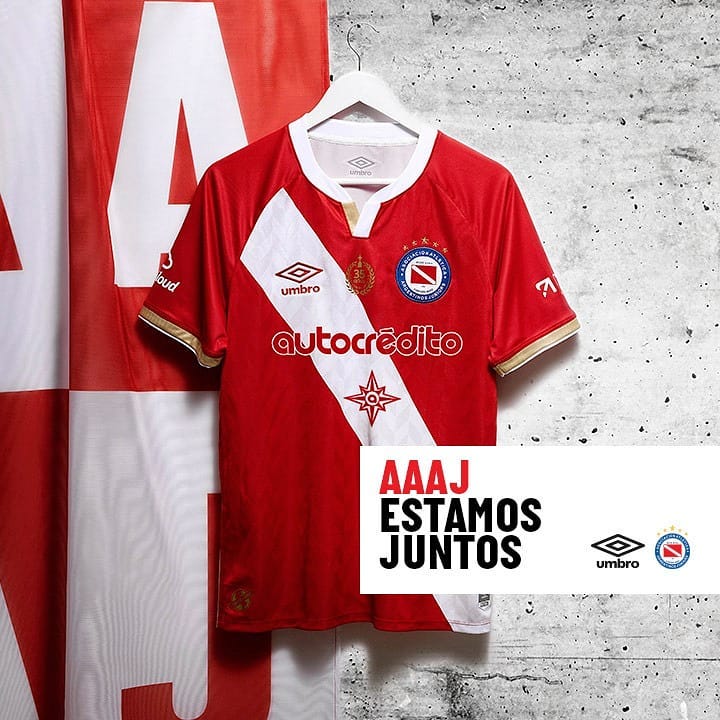 Argentinos Juniors thuisshirt 2020-2021