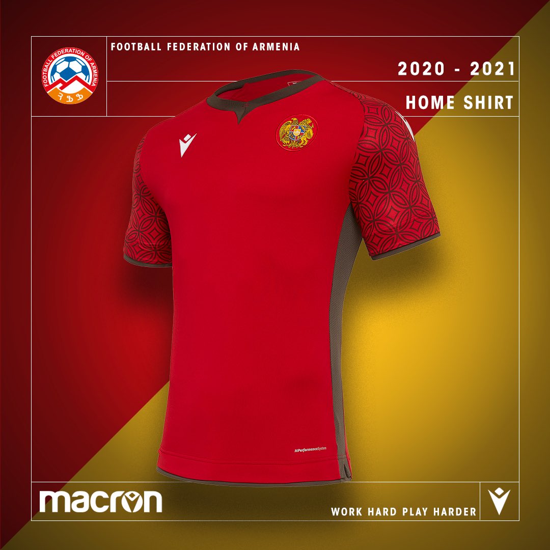 Armenië thuisshirt 2020-2022