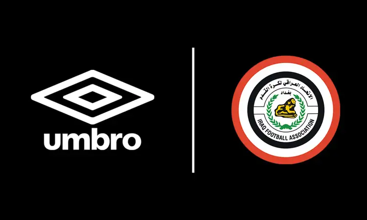 Umbro kledingsponsor Irakese voetbalelftal vanaf 2021