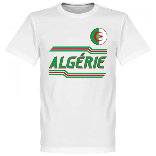 Algerije Team T-Shirt - Wit 