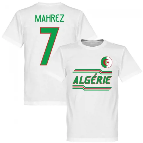 Algerije Mahrez Team T-Shirt - Wit 