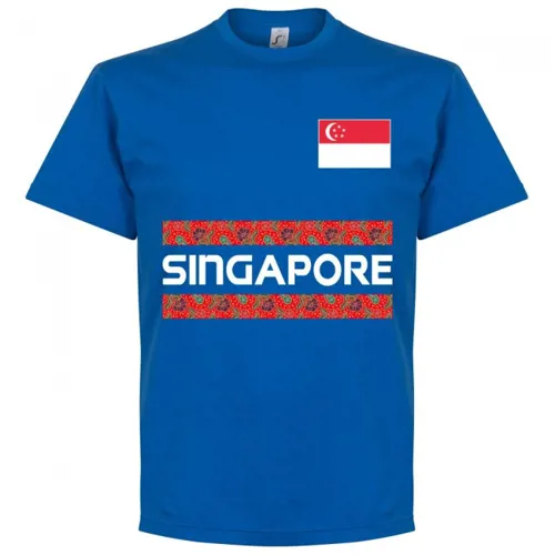 Singapore Team T-Shirt - Blauw 