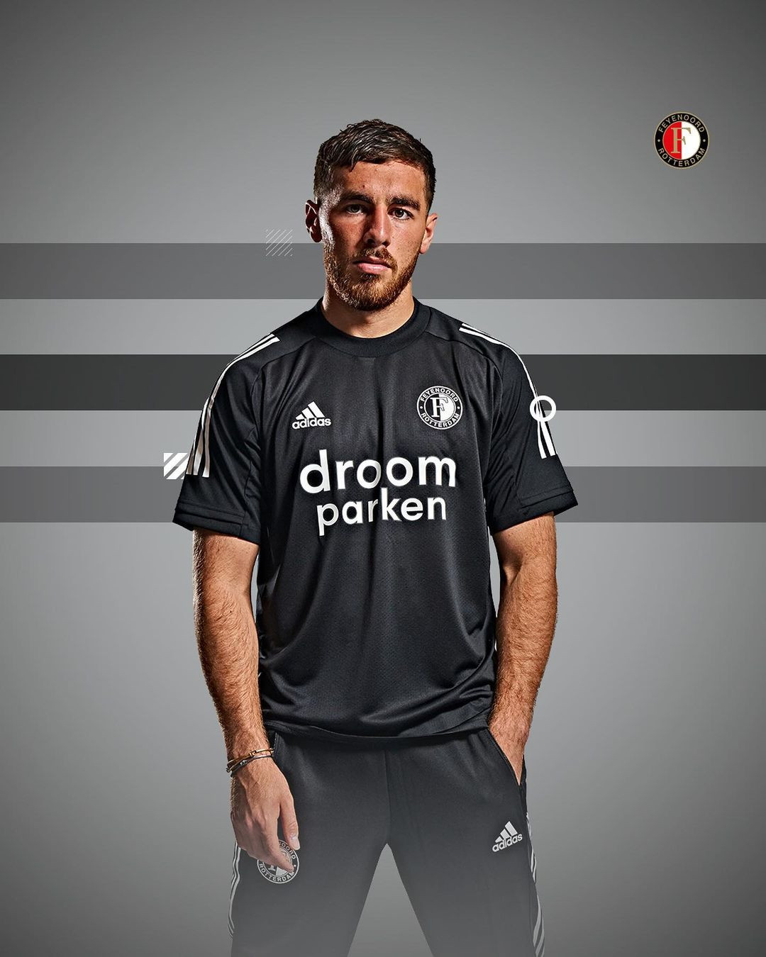 Feyenoord trainingsshirt 2020-2021 Zwart