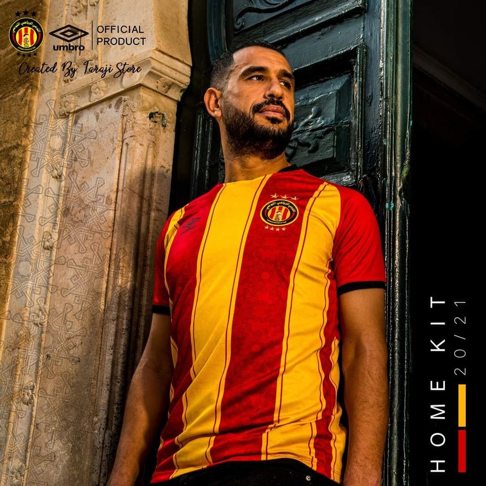 Espérance Tunis thuisshirt 2021