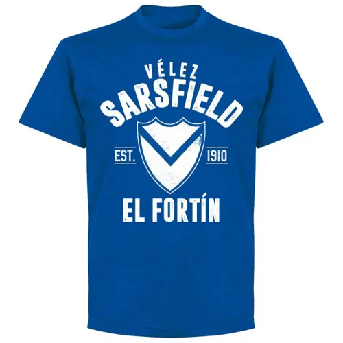Velez Sarfield T-Shirt EST 1910 - Blauw