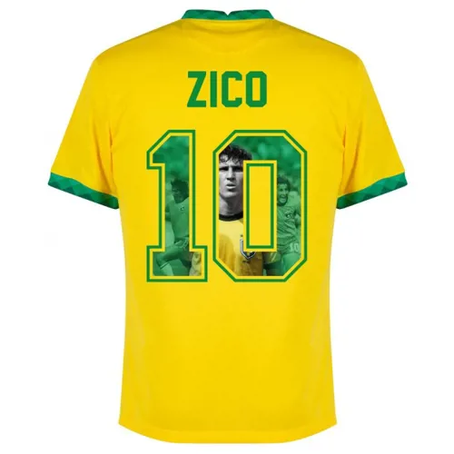Brazilië voetbalshirt Zico