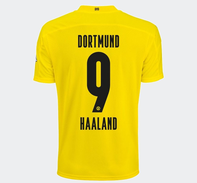 Borussia Dortmund voetbalshirt Haaland