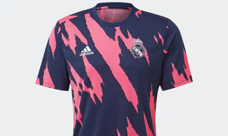 Real Madrid trainingsshirts 2021