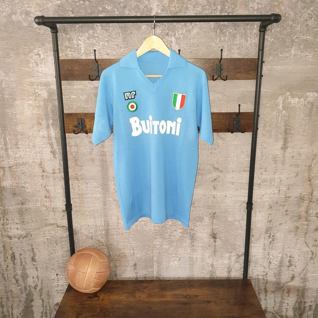 Napoli voetbalshirt 1986-1987 Maradona