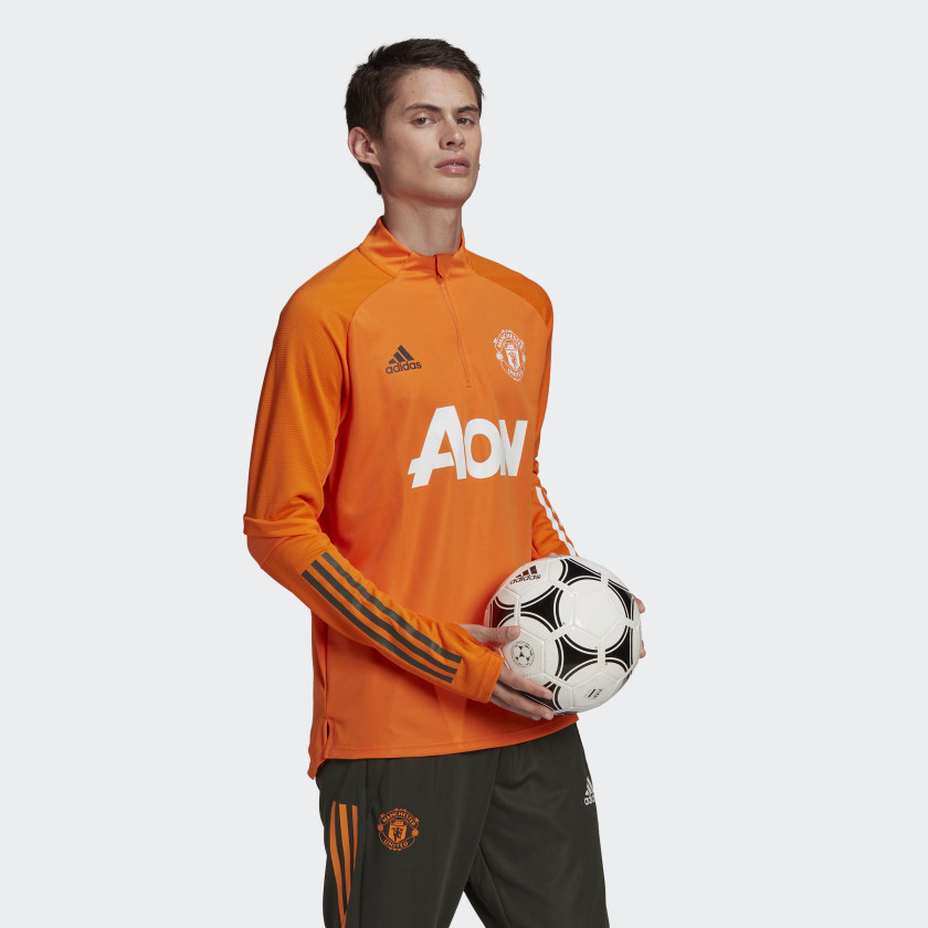 Oranje Manchester United trainingspak 2021