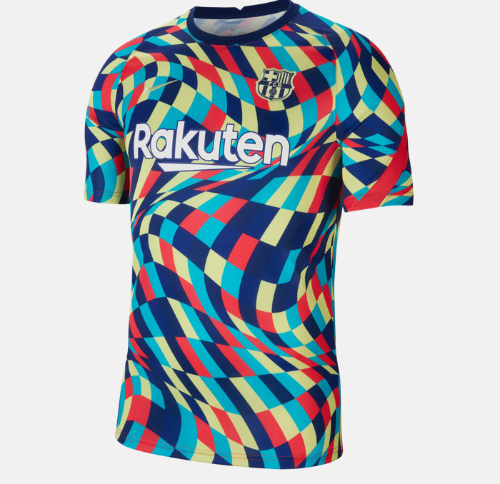Barcelona warming-up shirt 2021